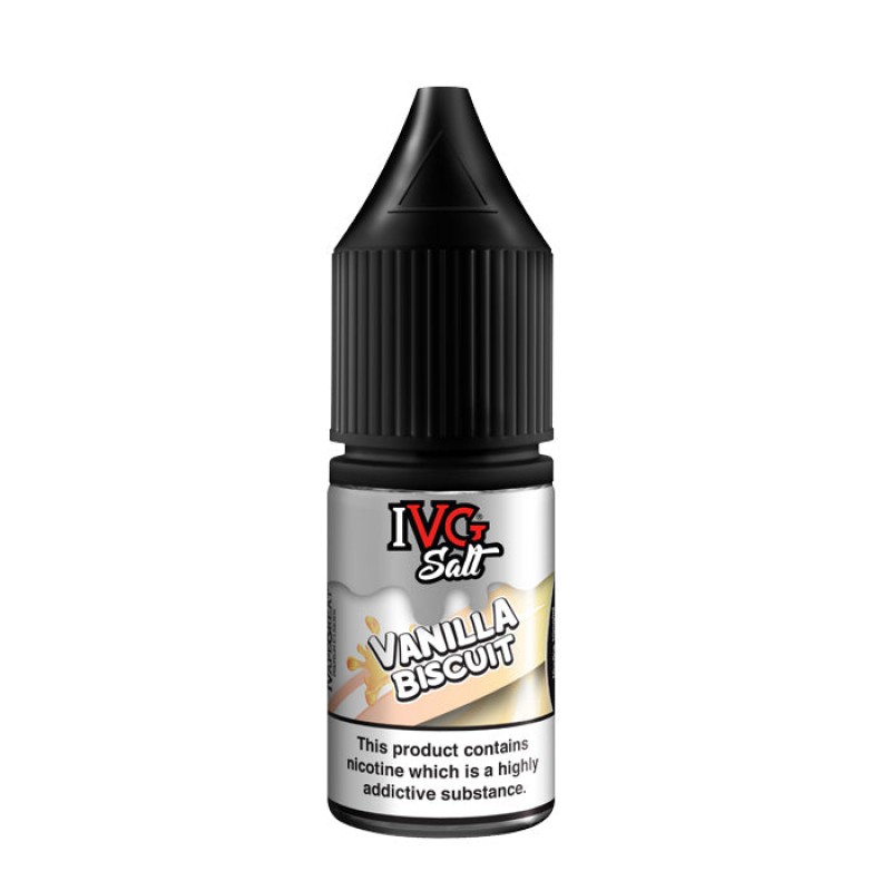 IVG Salts Vanilla Biscuit E-Liquid | Nic Salts