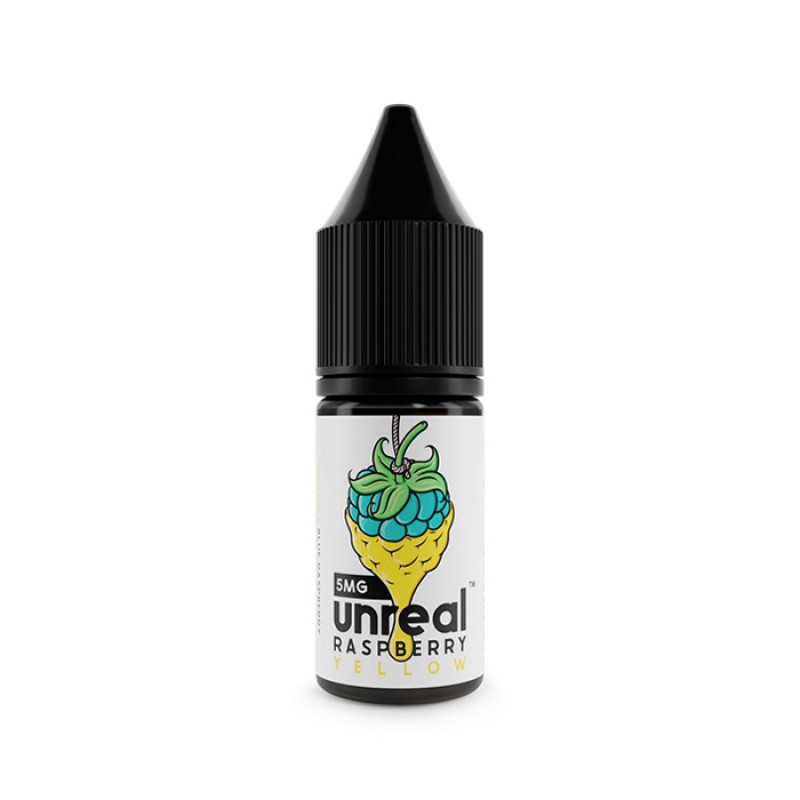 Unreal Raspberry Yellow 10ml Nic Salt E-Liquid