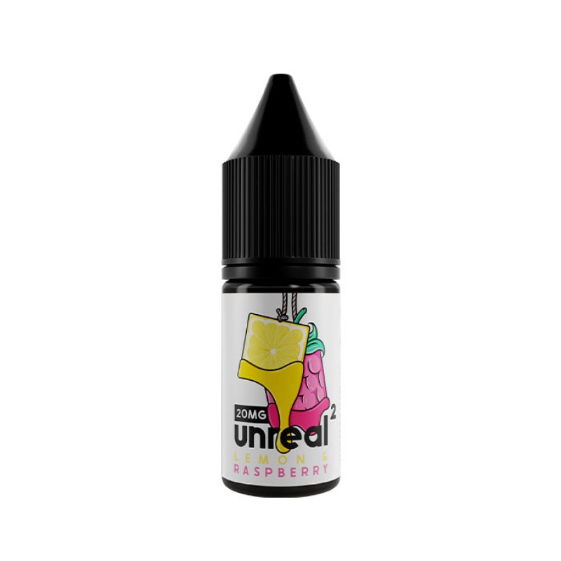 Unreal 2 Lemon & Raspberry 10ml Nic Salt E-Liq...