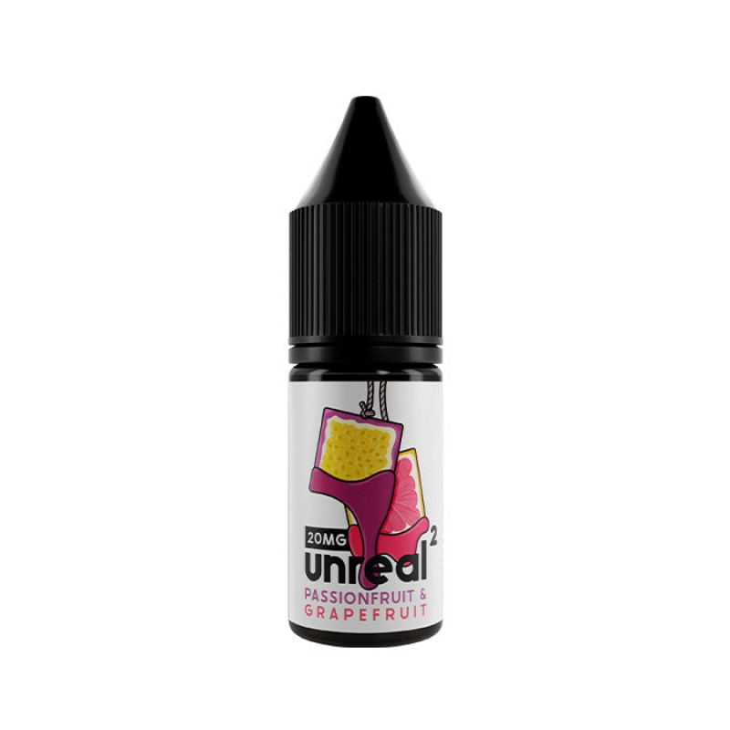 Unreal 2 Passionfruit & Grapefruit 10ml Nic Sa...