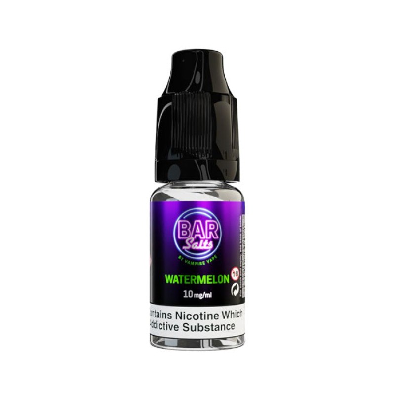 Bar Salts Watermelon 10ml Nic Salt E-Liquid