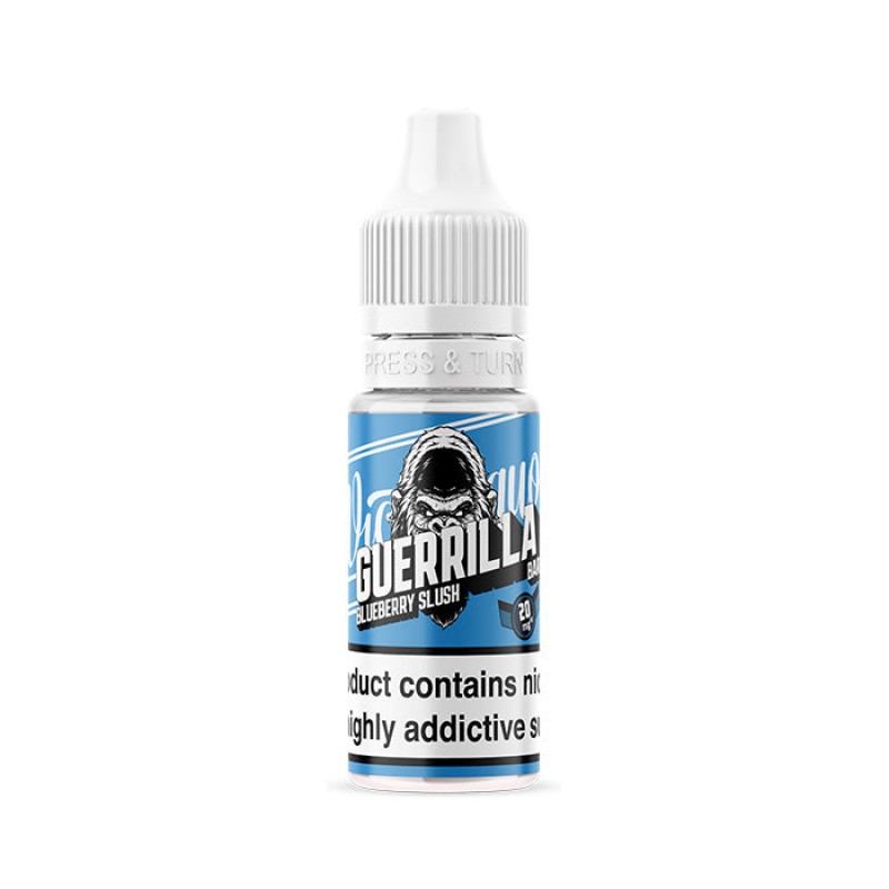 Wick Liquor Guerrilla Bar Blueberry Slush 10ml Nic...