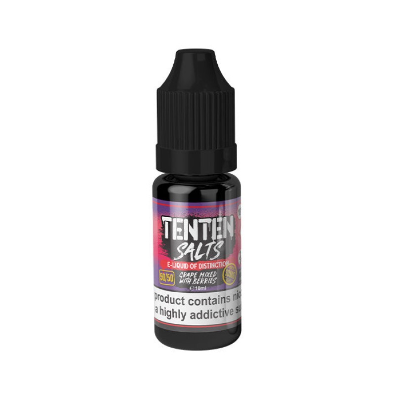 TENTEN Grape mixed with Berries 10ml Nic Salt E-Liquid