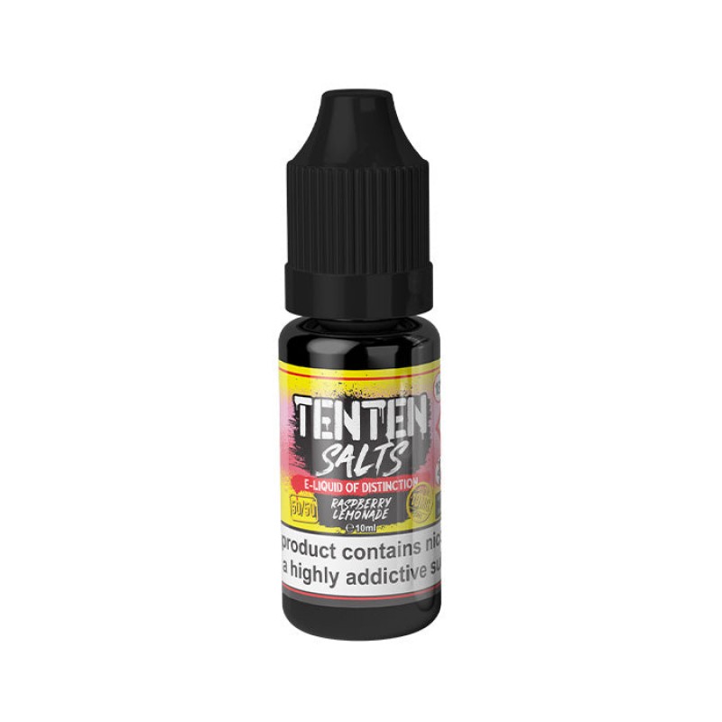 TENTEN Raspberry Lemonade 10ml Nic Salt E-Liquid