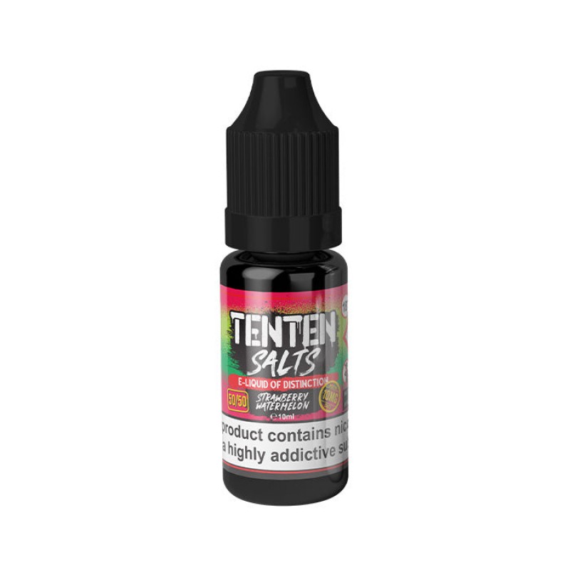 TENTEN Strawberry Watermelon 10ml Nic Salt E-Liqui...