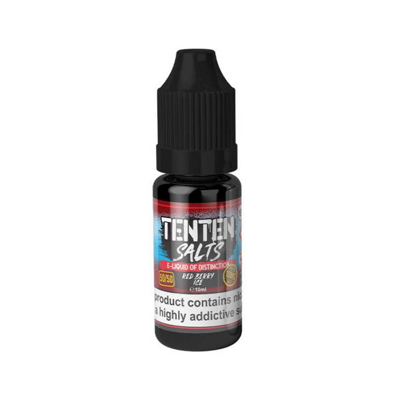 TENTEN Red Berry Ice 10ml Nic Salt E-Liquid