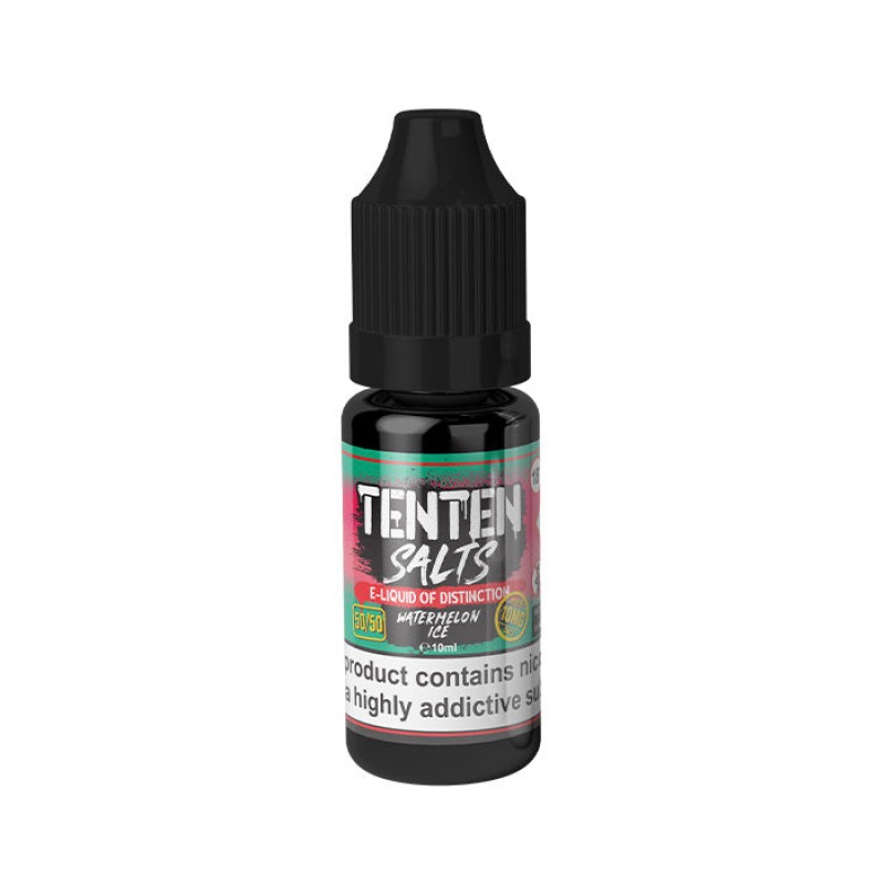 TENTEN Watermelon Ice 10ml Nic Salt E-Liquid