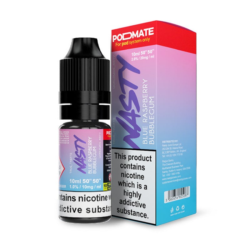 Nasty Juice PodMate Blue Raspberry Bubblegum 10ml ...