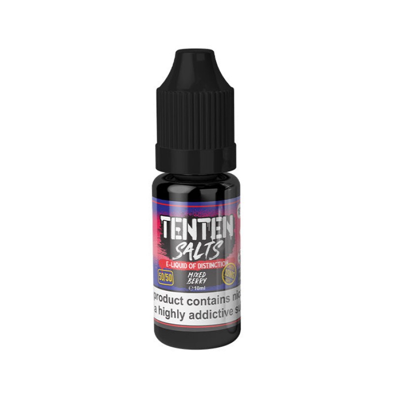 TENTEN Mixed Berry 10ml Nic Salt E-Liquid