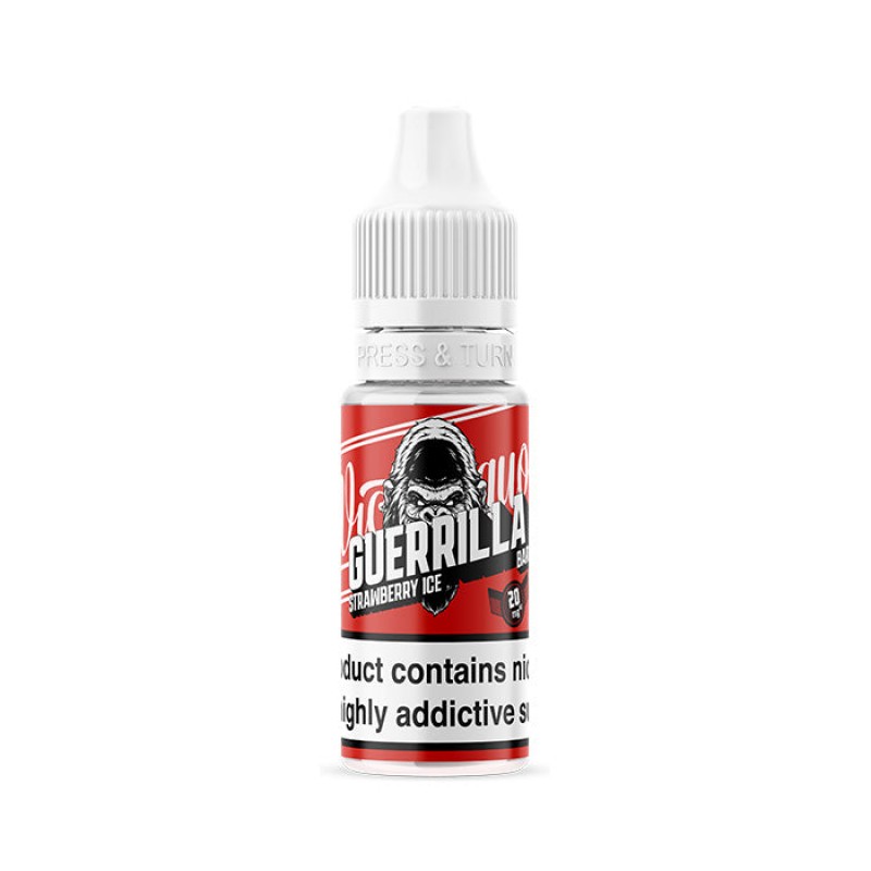 Wick Liquor Guerrilla Bar Strawberry Ice 10ml Nic ...