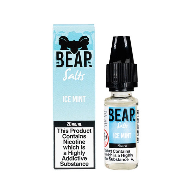 Bear Salts Ice Mint 10ml Nic Salt E-Liquid