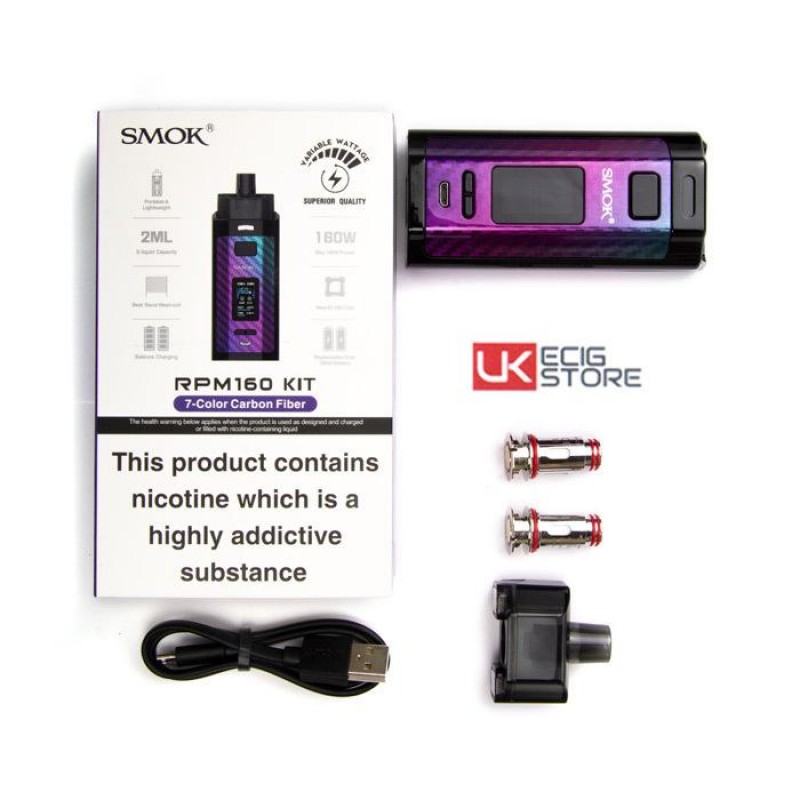 Smok RPM160 Pod System Vape Kit - Dual Battery Pod