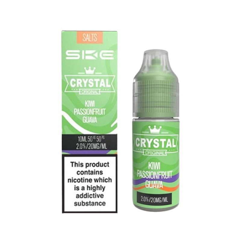 SKE Crystal Kiwi Passionfruit Guava 10ml Nic Salt ...