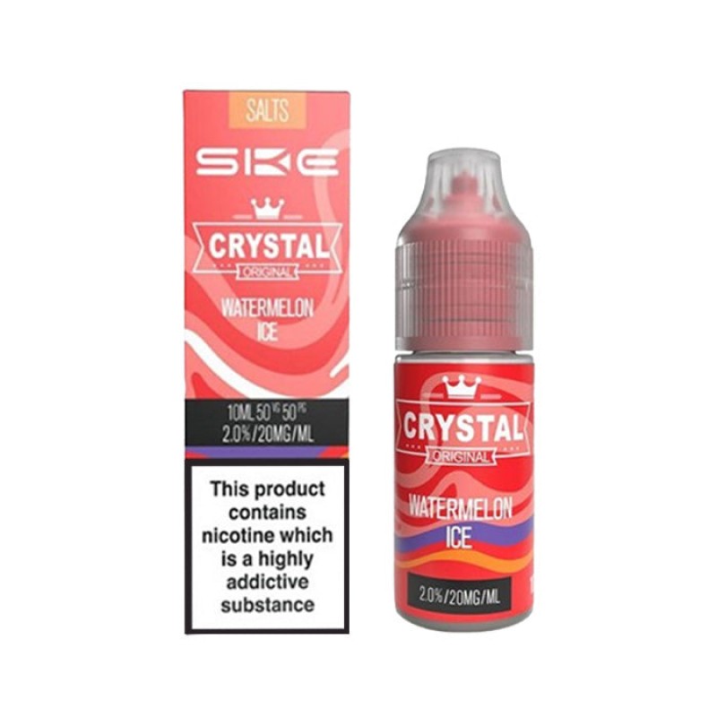 SKE Crystal Watermelon Ice 10ml Nic Salt E-Liquid