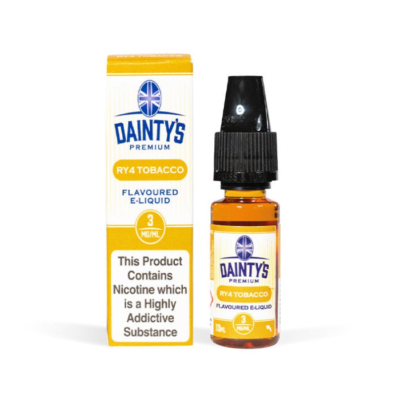 Dainty's RY4 Tobacco 10ml E-Liquid