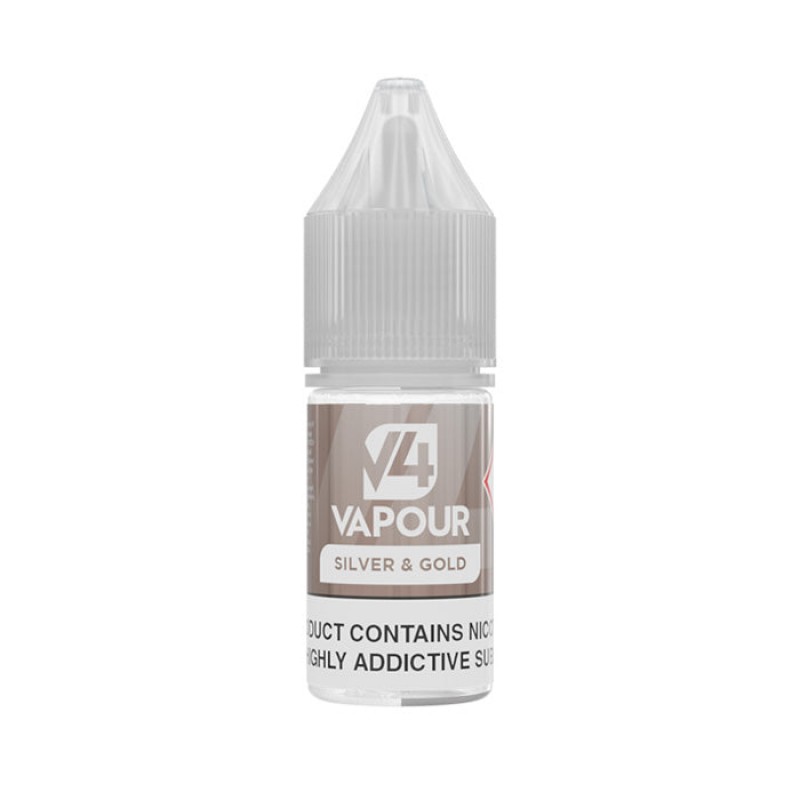 V4 Silver & Gold 10ml E-Liquid