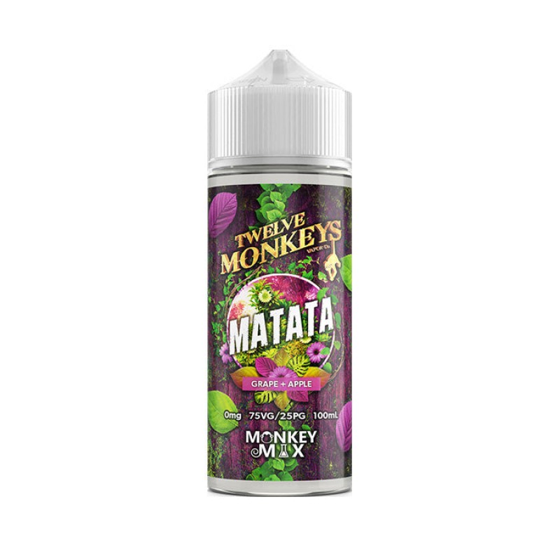 Twelve Monkeys Matata 100ml Shortfill E-Liquid