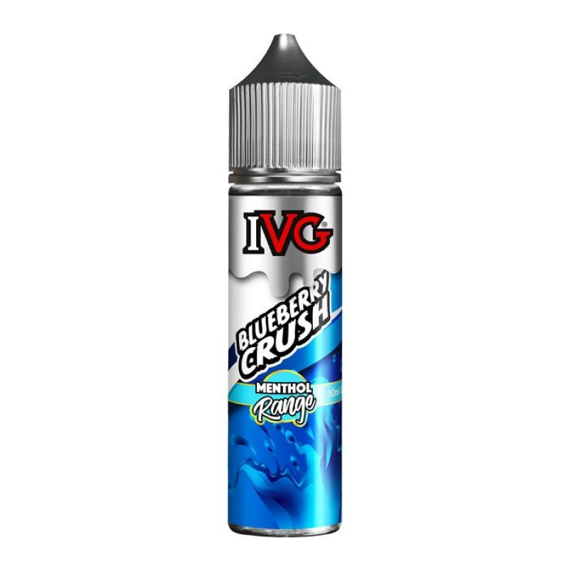 IVG Menthol Blueberry Crush 50ml Short Fill E-Liqu...