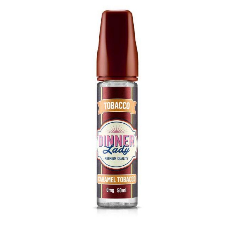 Dinner Lady Caramel Tobacco 50 ml Short Fill E-Liq...