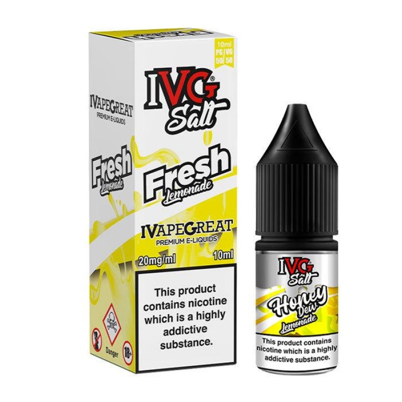 IVG Fresh Lemonade 10ml Nicotine Salt E-Liquid