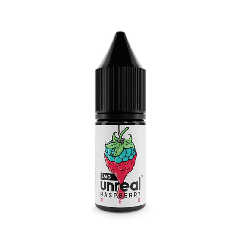 Unreal Raspberry Red 10ml Nic Salt E-Liquid