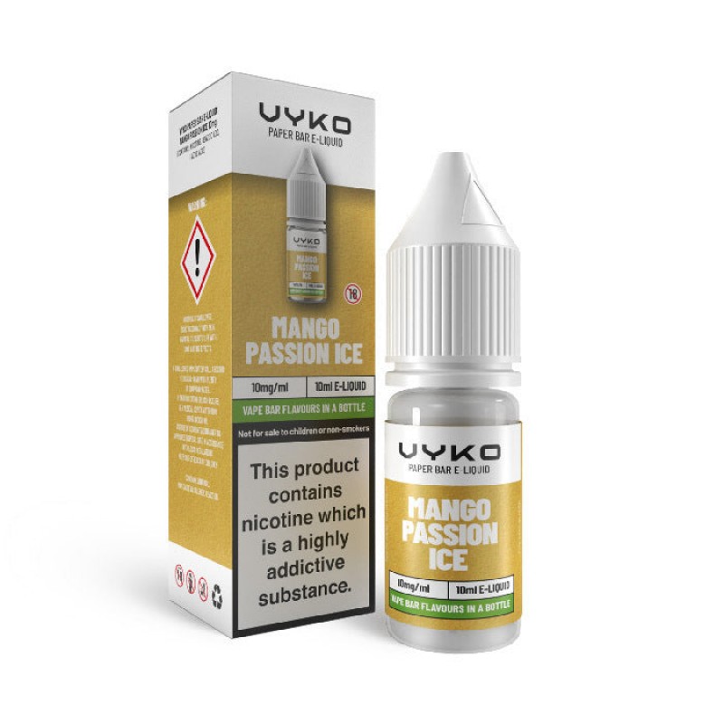 VYKO Bar Mango Passion Ice 10ml Nicotine Salt E-Li...