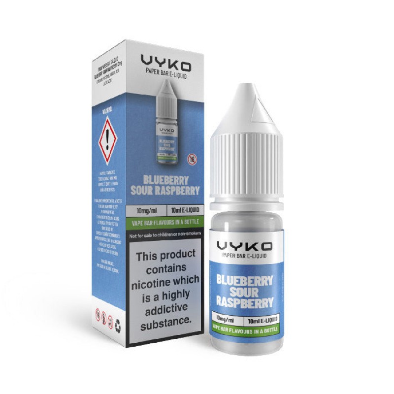 VYKO Bar Blueberry Sour Raspberry 10ml Nicotine Sa...