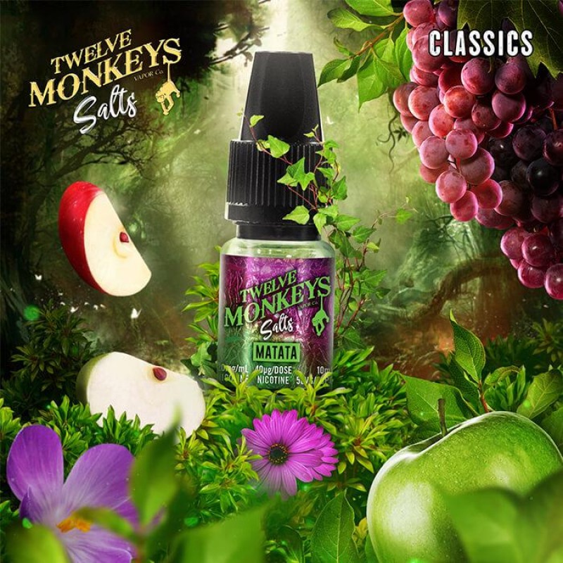 Twelve Monkeys Salts Matata | Vape Juice | Next Day Delivery