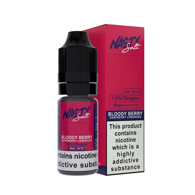 Nasty Salt - Blood Berry Nicotine Salt 10ml E-Liqu...