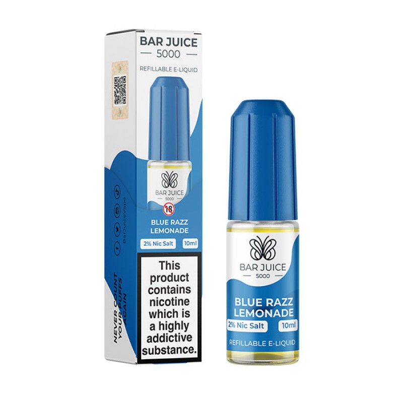 Bar Juice Blue Razz Lemonade Nicotine Salt E-Liquid