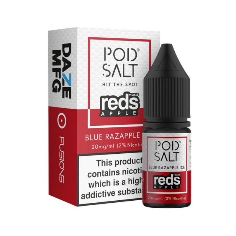 Pod Salts & Daze Blue Razapple Ice Nic Salt E-...