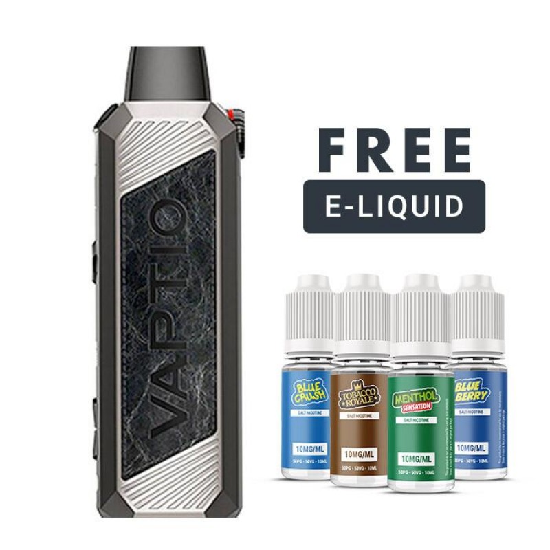 Vaptio Pago Vape Kit | Free E-Liquid & UK Delivery