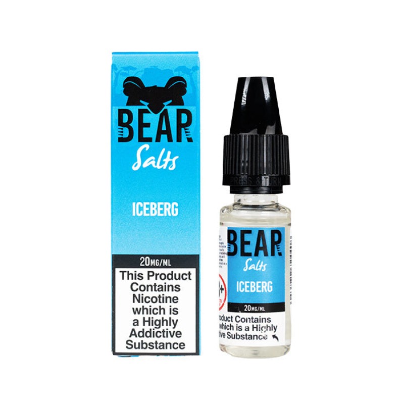 Bear Salts Iceberg 10ml Nic Salt E-Liquid