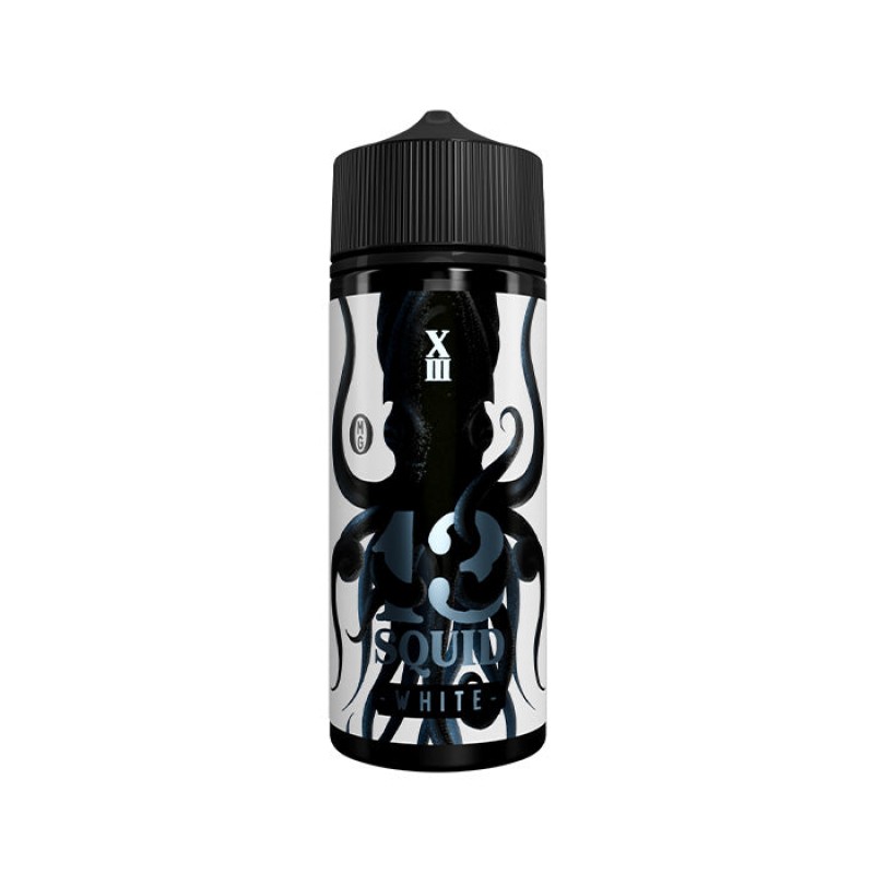 13 Squid White 100ml Shortfill E-Liquid