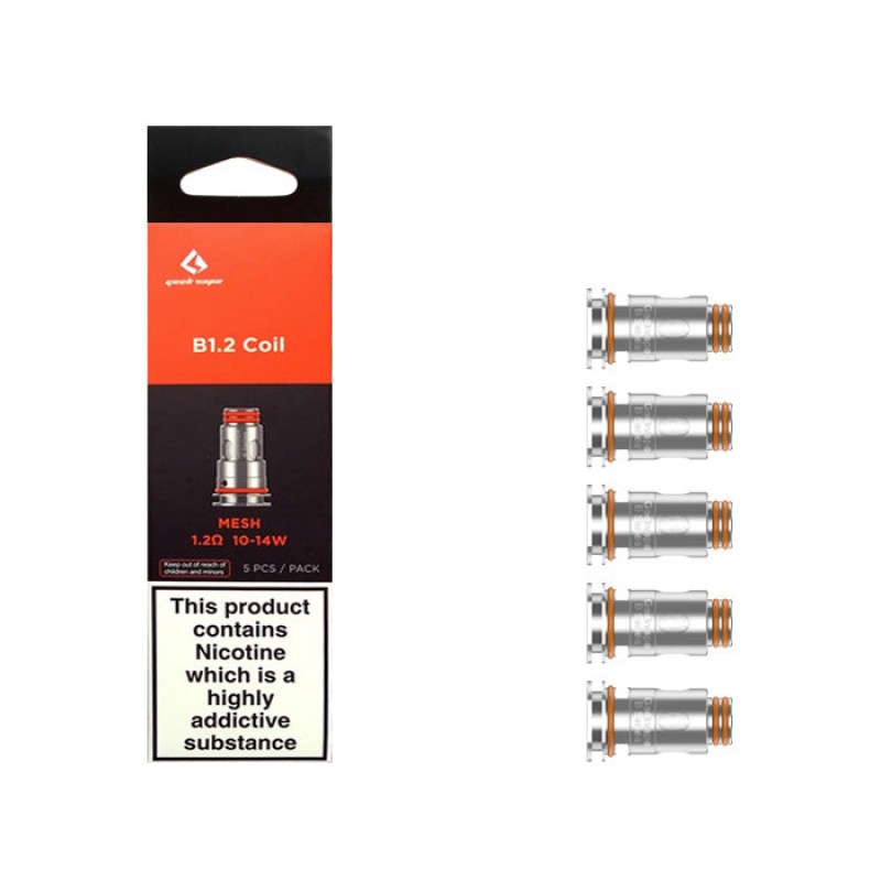 Geekvape B Series (Boost) Replacement Coils | 5 Pa...