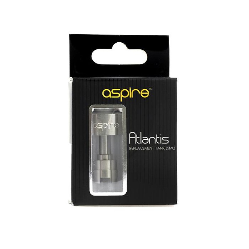 Aspire Atlantis 5ml Replacement Pyrex Tank | UKECIGSTORE | FREE DELIVERY