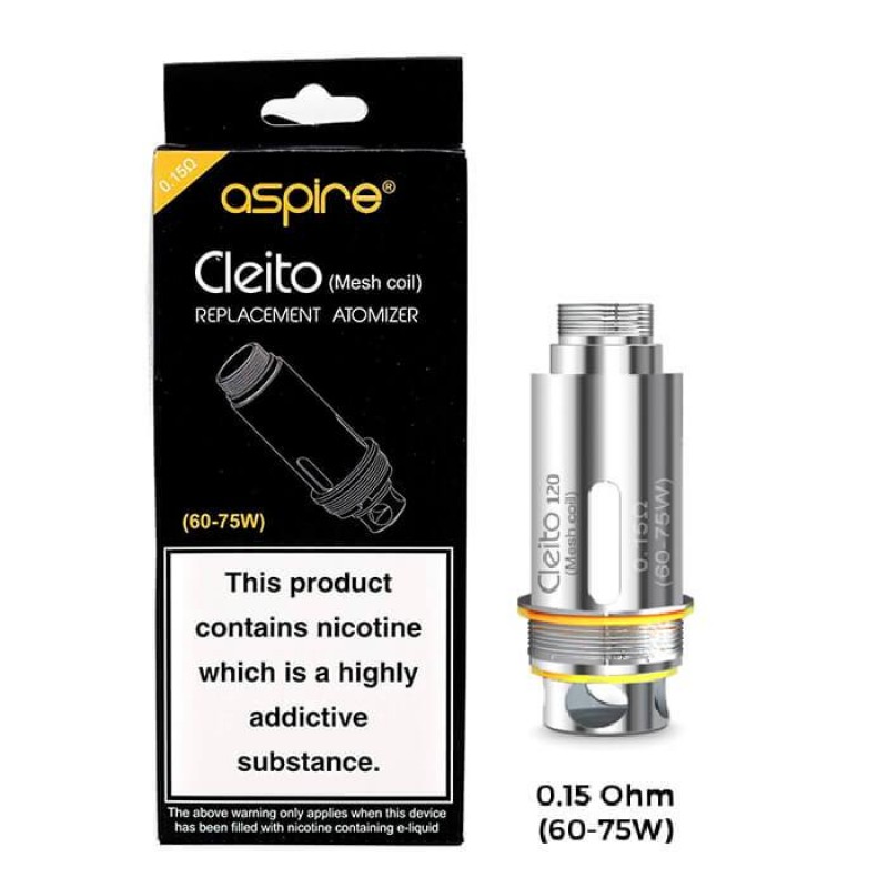 Aspire Cleito 120 Coils | Mesh Replacement Coils