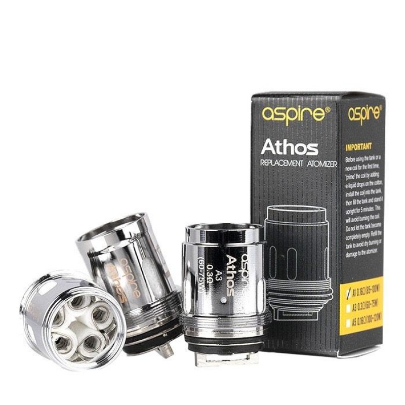 Aspire Athos A1/A3/A5 Replacement Coils | Pack of 5