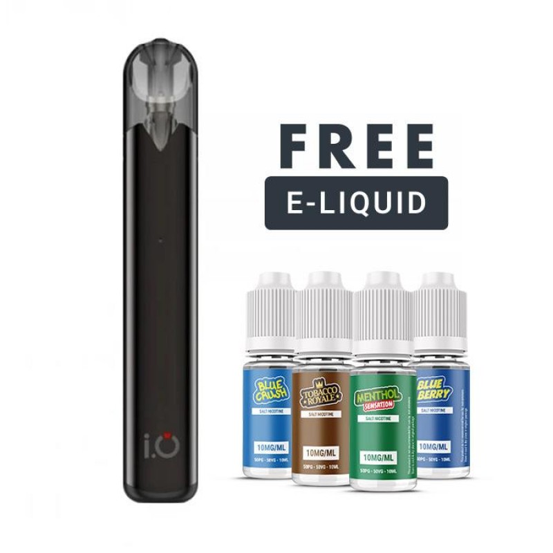 Innokin I.O Pod Vape Kit - Small Refillable E Cigarette - Free Salts