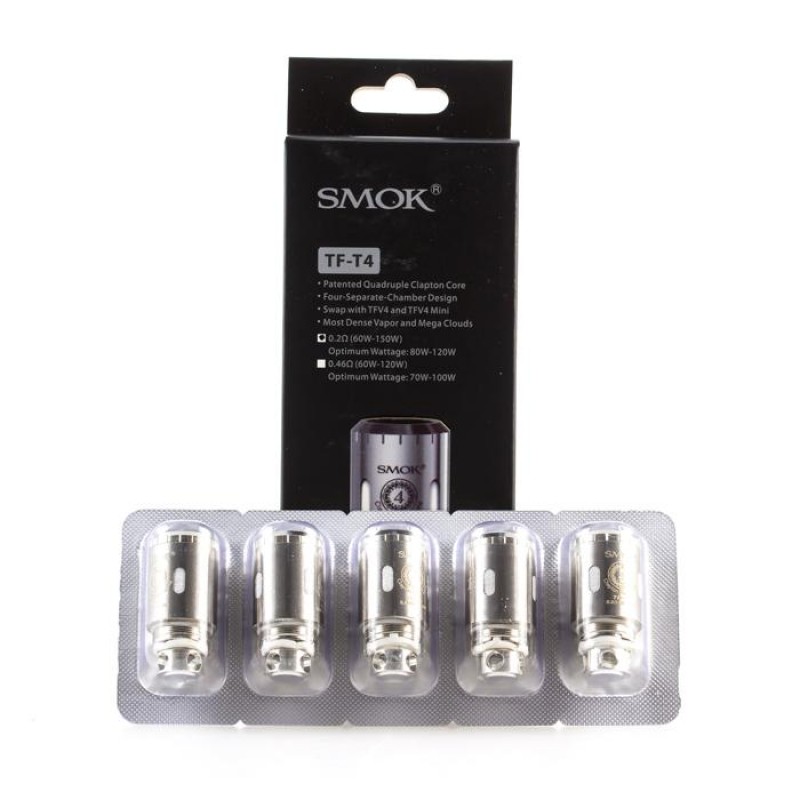 Smok TVF4 TF-T4 Atomizer Coils (5 Pack)