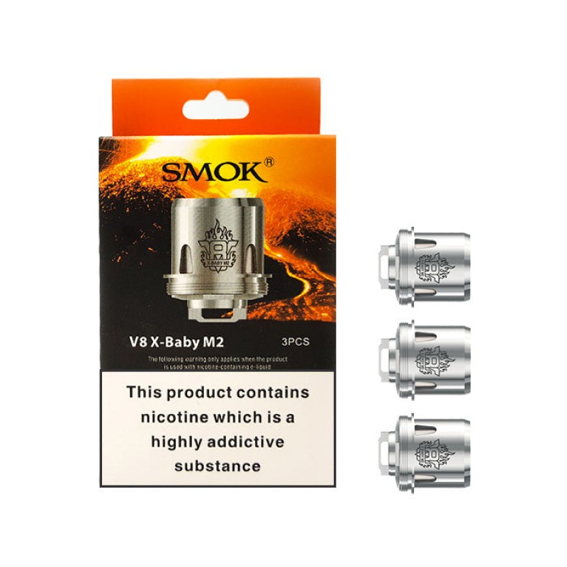 Smok TFV8 X-Baby Replacement Coils | 3 Pack