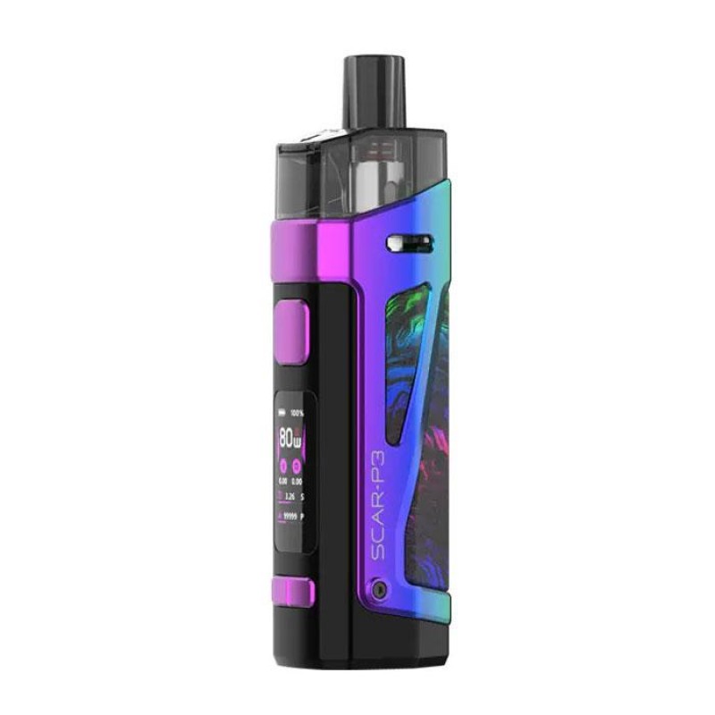 Smok Scar-P3 Pod Kit - 2000mAh Built In Battery - Free E-Liquid