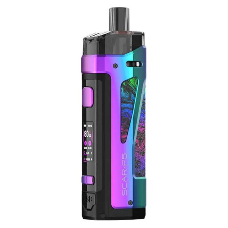 Smok Scar-P5 Pod Kit - Single 18650 Device - Free E-Liquid