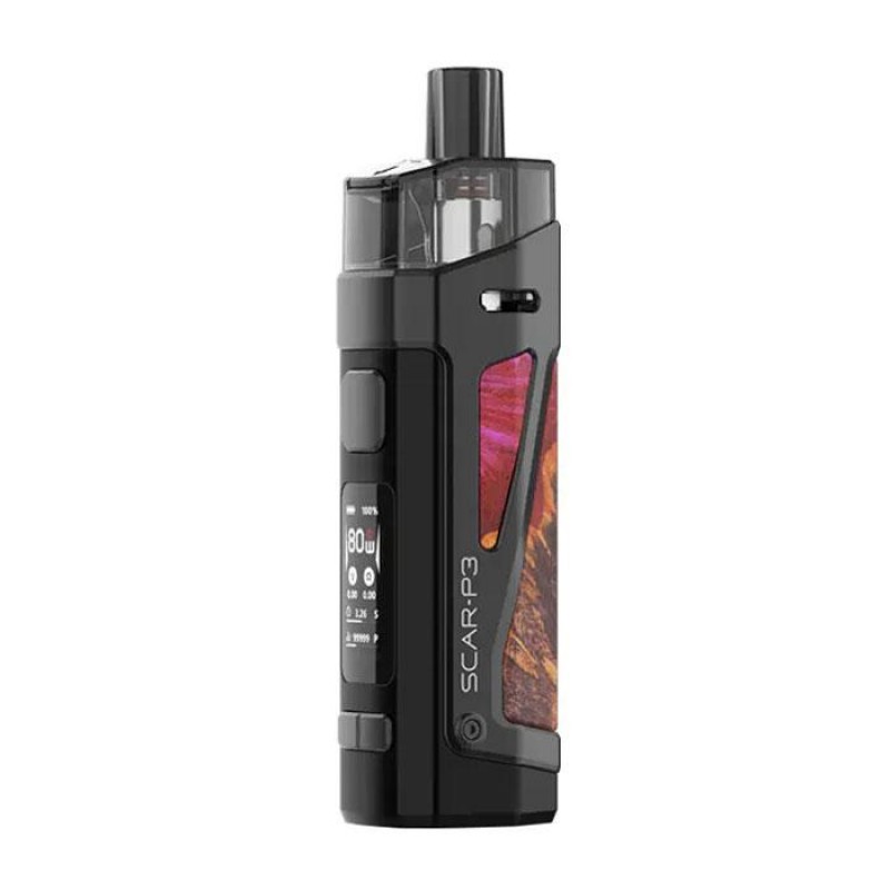 Smok Scar-P3 Pod Kit - 2000mAh Built In Battery - Free E-Liquid