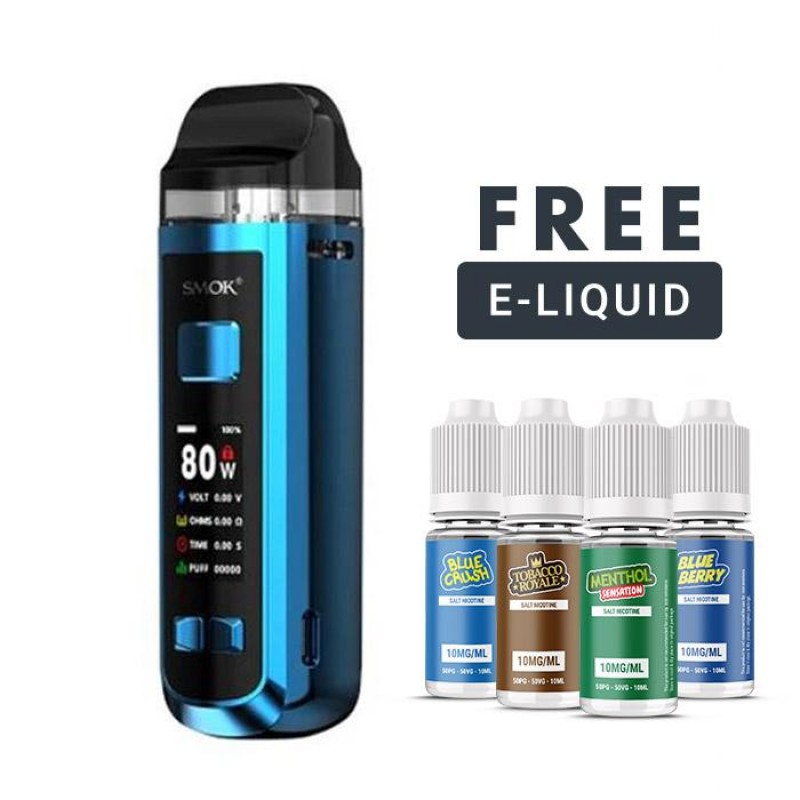 Smok RPM 2 Pod Kit - Free Nicotine Salt E Liquid