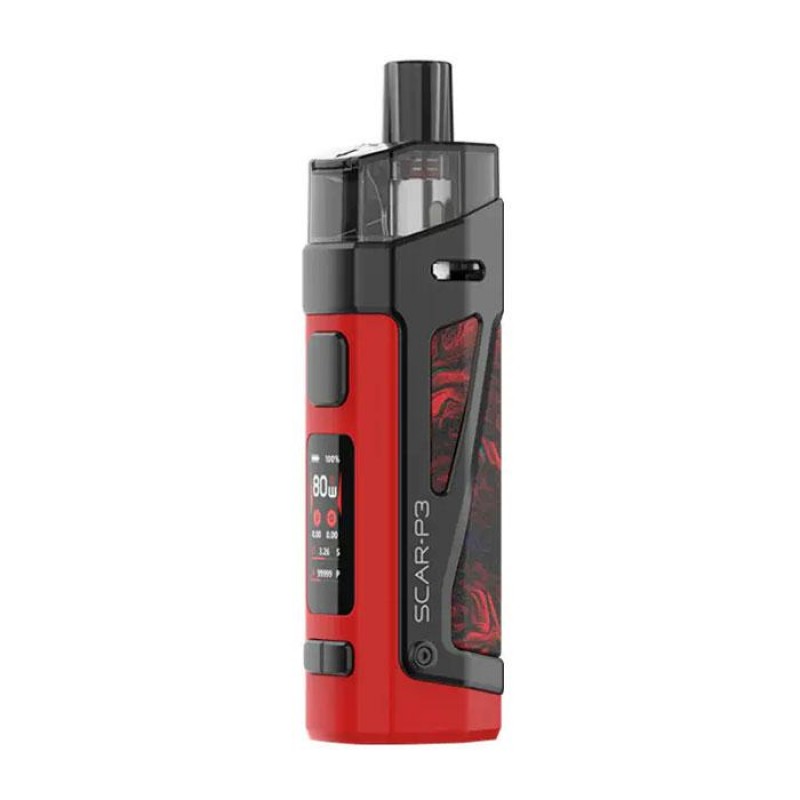 Smok Scar-P3 Pod Kit - 2000mAh Built In Battery - Free E-Liquid