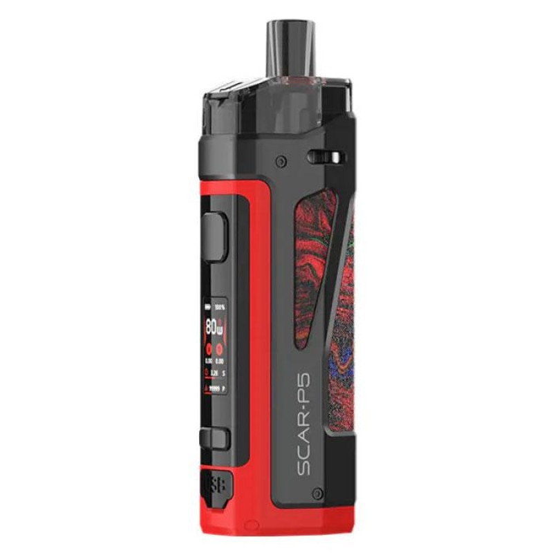 Smok Scar-P5 Pod Kit - Single 18650 Device - Free E-Liquid