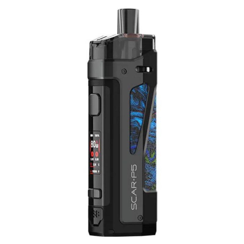 Smok Scar-P5 Pod Kit - Single 18650 Device - Free E-Liquid