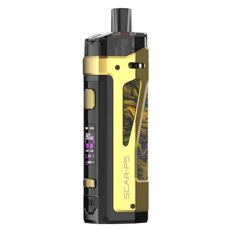 Smok Scar-P5 Pod Kit - Single 18650 Device - Free E-Liquid