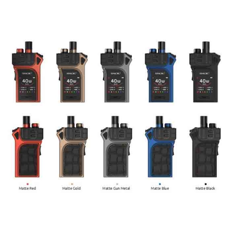 Smok Mag 40W Pod System Kit - 1300mAh - Free Nicotine Salt E-Liquid